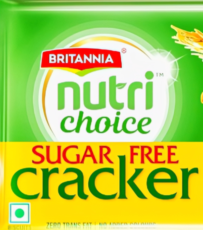 Britannia Nutrichoice Sugar Free Crackers Biscuits